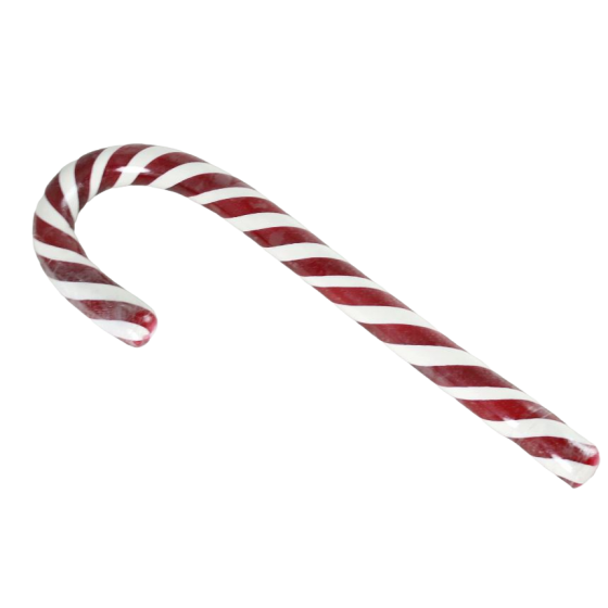 Candy cane 300g rouge et blanc
