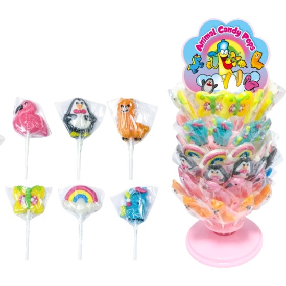 Animal candy pop presentoir