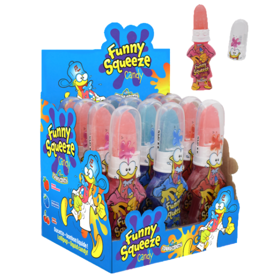 Funny squeeze candy