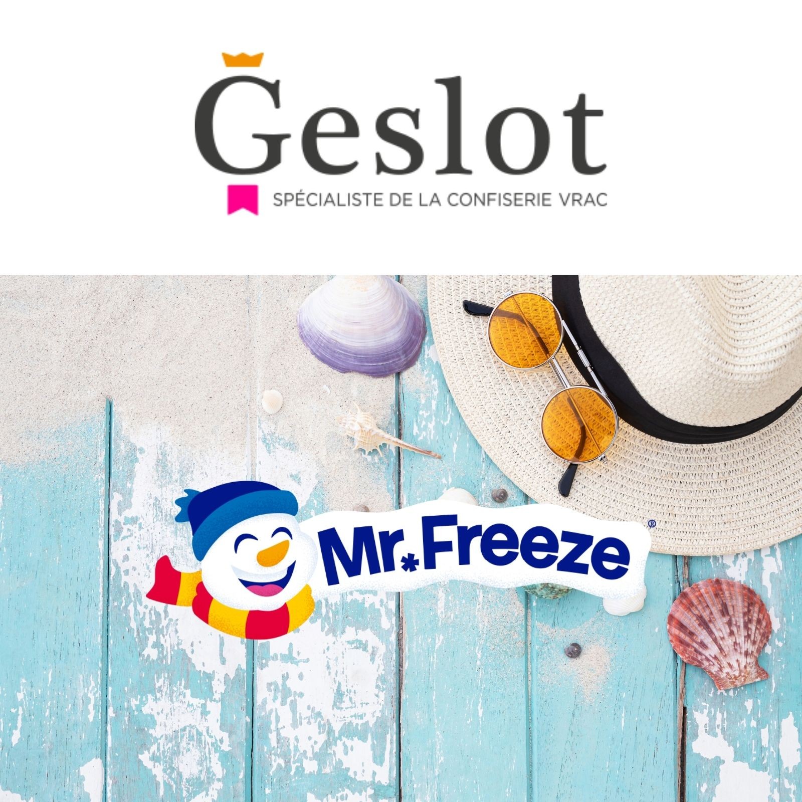 Mister Freeze : la sucette à glacer star de Geslot